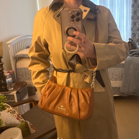 Michael Kors Tan Leather Shoulder Bag